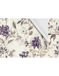 Softshell Stoff Polyester Zum Nähen- Motiv Blumen I SDX5645