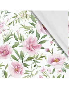 Softshell Stoff Polyester Zum Nähen- Motiv Blumen I SDX5658