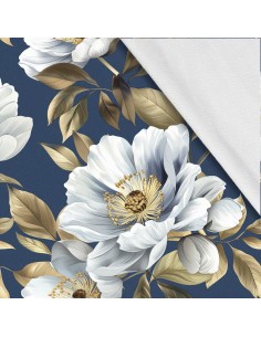 Softshell Stoff Polyester Zum Nähen- Motiv Blumen I SDX5669