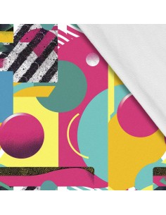 Softshell Stoff Polyester Zum Nähen- Motiv Geometrisch I SDX3111