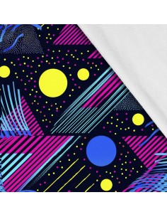 Softshell Stoff Polyester Zum Nähen- Motiv Geometrisch I SDX3121