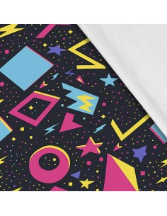 Softshell Stoff Polyester Zum Nähen- Motiv Geometrisch I SDX3152