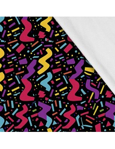 Softshell Stoff Polyester Zum Nähen- Motiv Geometrisch I SDX3165