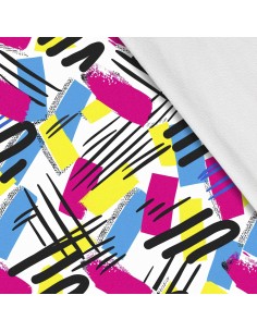 Softshell Stoff Polyester Zum Nähen- Motiv Geometrisch I SDX3184