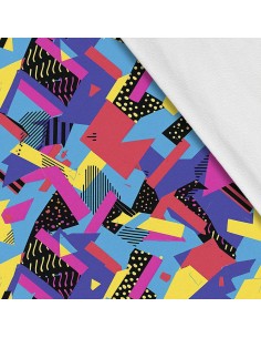 Softshell Stoff Polyester Zum Nähen- Motiv Geometrisch I SDX3223