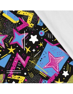 Softshell Stoff Polyester Zum Nähen- Motiv Geometrisch I SDX3236