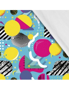 Softshell Stoff Polyester Zum Nähen- Motiv Geometrisch I SDX3242