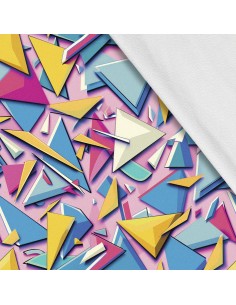 Softshell Stoff Polyester Zum Nähen- Motiv Geometrisch I SDX3268