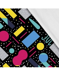Softshell Stoff Polyester Zum Nähen- Motiv Geometrisch I SDX3276