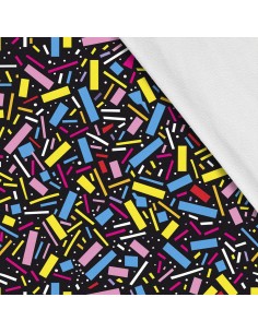Softshell Stoff Polyester Zum Nähen- Motiv Geometrisch I SDX3278