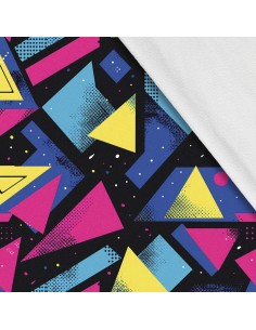 Softshell Stoff Polyester Zum Nähen- Motiv Geometrisch I SDX3306