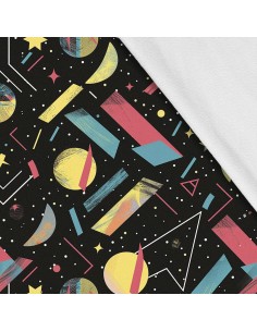 Softshell Stoff Polyester Zum Nähen- Motiv Geometrisch I SDX3378