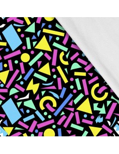 Softshell Stoff Polyester Zum Nähen- Motiv Geometrisch I SDX3401