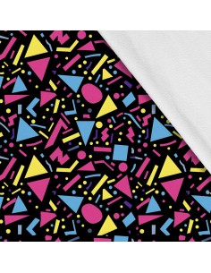 Softshell Stoff Polyester Zum Nähen- Motiv Geometrisch I SDX3413