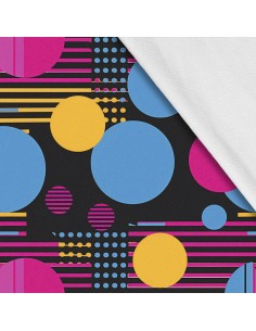 Softshell Stoff Polyester Zum Nähen- Motiv Geometrisch I SDX3419