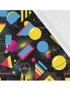 Softshell Stoff Polyester Zum Nähen- Motiv Geometrisch I SDX3434