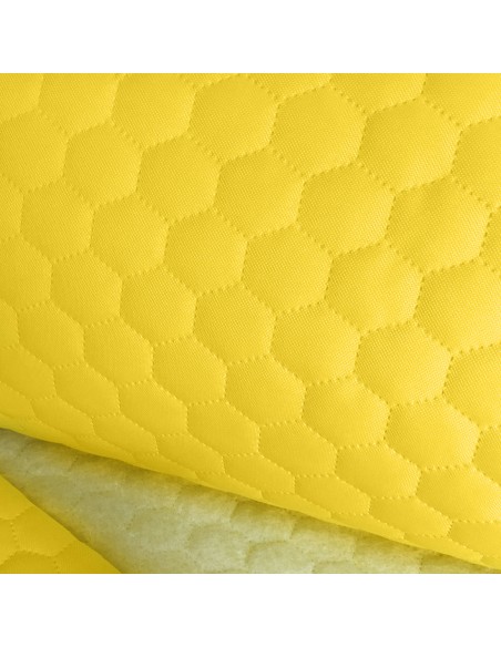 Oxford Mat Gesteppt Bienenwabe Wasserdicht - Gelb