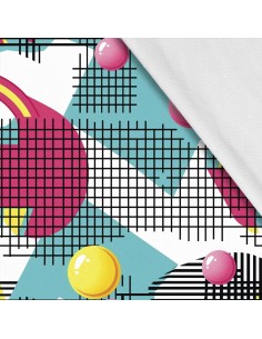 Softshell Stoff Polyester Zum Nähen- Motiv Geometrisch I SDX3484