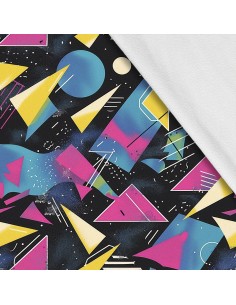 Softshell Stoff Polyester Zum Nähen- Motiv Geometrisch I SDX3518