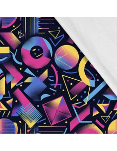 Softshell Stoff Polyester Zum Nähen- Motiv Geometrisch I SDX3519