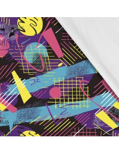 Softshell Stoff Polyester Zum Nähen- Motiv Geometrisch I SDX3524