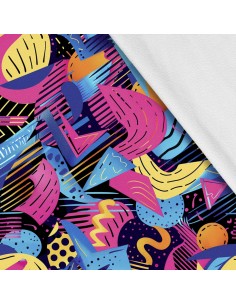 Softshell Stoff Polyester Zum Nähen- Motiv Geometrisch I SDX3538