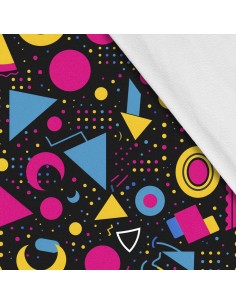 Softshell Stoff Polyester Zum Nähen- Motiv Geometrisch I SDX3544