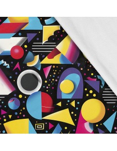 Softshell Stoff Polyester Zum Nähen- Motiv Geometrisch I SDX3552
