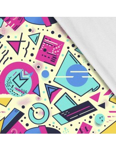 Softshell Stoff Polyester Zum Nähen- Motiv Geometrisch I SDX3558