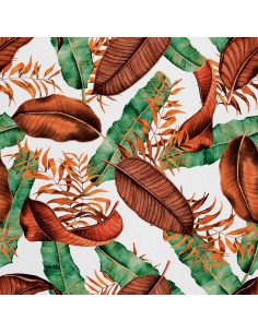 OUTDOOR DEKOSTOFFE OXFORD - Motiv Bananenblätter I DX357