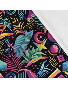 Softshell Stoff Polyester Zum Nähen- Motiv Geometrisch I SDX3590