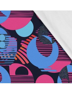 Softshell Stoff Polyester Zum Nähen- Motiv Geometrisch I SDX3606