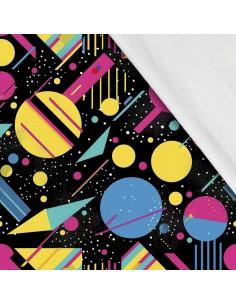 Softshell Stoff Polyester Zum Nähen- Motiv Geometrisch I SDX3625