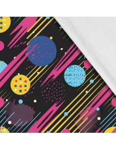 Softshell Stoff Polyester Zum Nähen- Motiv Geometrisch I SDX3636