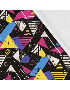 Softshell Stoff Polyester Zum Nähen- Motiv Geometrisch I SDX3641
