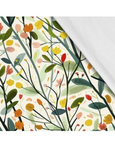 Softshell Stoff Polyester Zum Nähen- Motiv Frühling I SDX7100