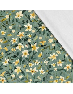 Softshell Stoff Polyester Zum Nähen- Motiv Frühling I SDX7104