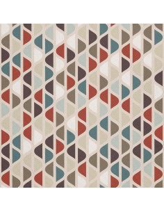 OUTDOOR DEKOSTOFFE OXFORD - Motiv geometrisch 3 I DX361