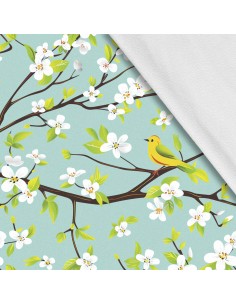 Softshell Stoff Polyester Zum Nähen- Motiv Frühling I SDX7120