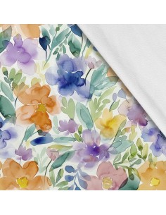 Softshell Stoff Polyester Zum Nähen- Motiv Frühling I SDX7123