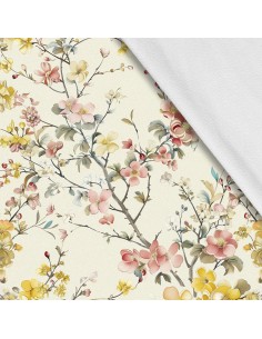 Softshell Stoff Polyester Zum Nähen- Motiv Frühling I SDX7129