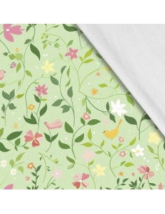 Softshell Stoff Polyester Zum Nähen- Motiv Frühling I SDX7134