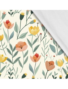 Softshell Stoff Polyester Zum Nähen- Motiv Frühling I SDX7138