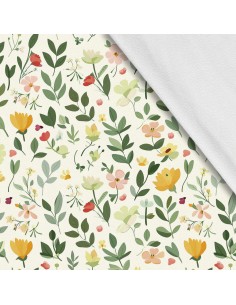 Softshell Stoff Polyester Zum Nähen- Motiv Frühling I SDX7143