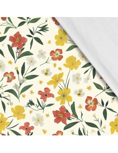 Softshell Stoff Polyester Zum Nähen- Motiv Frühling I SDX7152