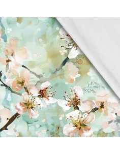 Softshell Stoff Polyester Zum Nähen- Motiv Frühling I SDX7153