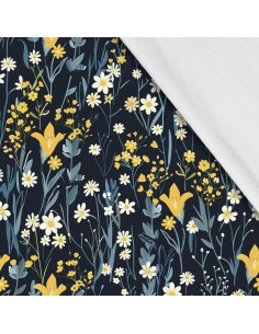 Softshell Stoff Polyester Zum Nähen- Motiv Frühling I SDX7155