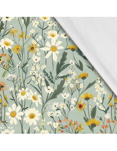 Softshell Stoff Polyester Zum Nähen- Motiv Frühling I SDX7156