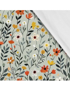 Softshell Stoff Polyester Zum Nähen- Motiv Frühling I SDX7166