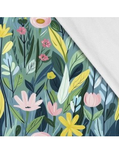Softshell Stoff Polyester Zum Nähen- Motiv Frühling I SDX7168